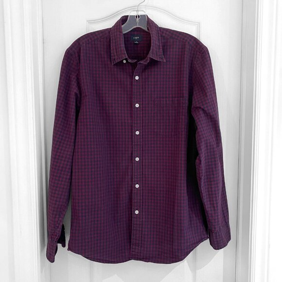J. Crew - Casual Button Down Checkered Shirt - Picture 1 of 4